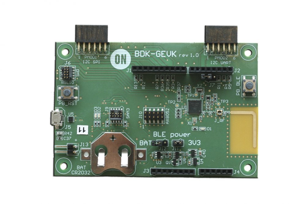 RS Components annonce la disponibilité du kit de développement IoT Bluetooth&reg; Low Energy de ON Semiconductor.